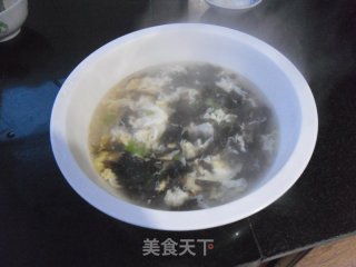 紫菜鸡蛋汤的做法步骤：6