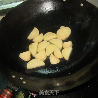 咸萝卜蒸米粉肉的做法步骤：4