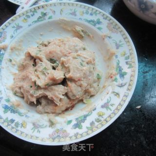 莴笋鱼泥饺子的做法步骤：5