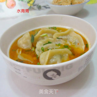 莴笋鱼泥饺子的做法步骤：16