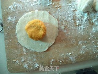 南瓜烤饼的做法步骤：6