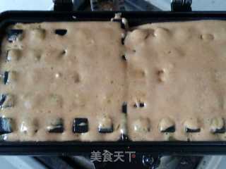 巧克力华夫饼的做法步骤：7