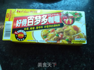 三鲜咖喱便当的做法步骤：3