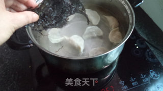紫菜汤饺的做法步骤：5