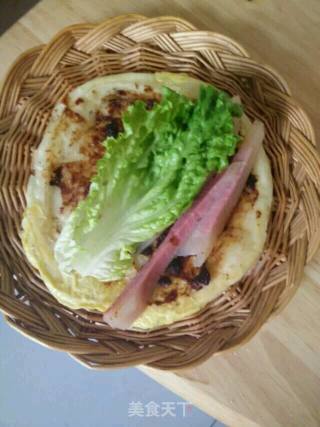 鸡蛋灌饼的做法步骤：7