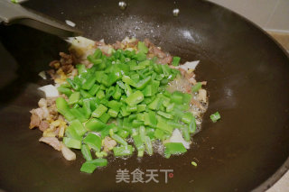 榄菜肉碎四季豆的做法步骤：8