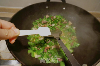 榄菜肉碎四季豆的做法步骤：9
