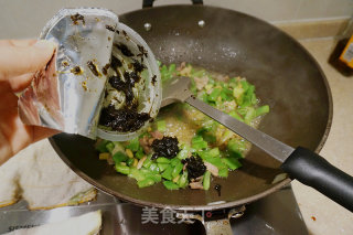 榄菜肉碎四季豆的做法步骤：10