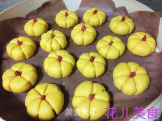 年夜饭必备的南瓜小饼的做法步骤：10
