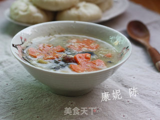 菜干咸猪骨粥的做法步骤：6
