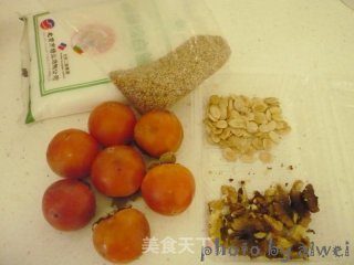 黄桂柿子饼的做法步骤：1