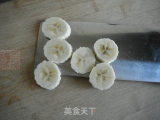 香蕉蛋挞的做法步骤：1