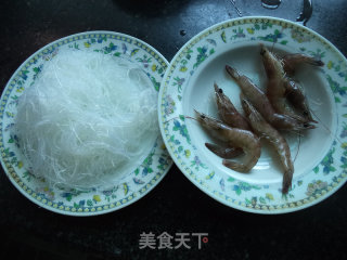 虾味蒜香粉丝的做法步骤：1