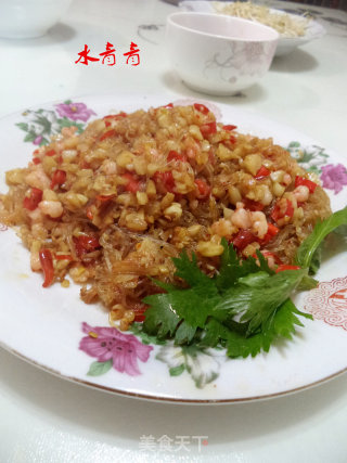 虾味蒜香粉丝的做法步骤：13