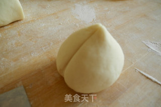 奶香寿桃的做法步骤：13