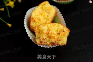 金黄橙丝蛋糕的做法步骤：13