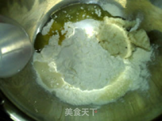 豆渣芝麻脆片的做法步骤：2