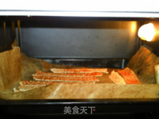 豆渣芝麻脆片的做法步骤：11