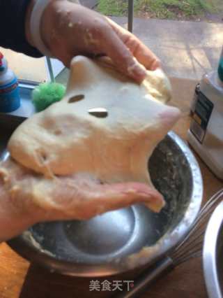 葡萄奶酥面包（全手工）的做法步骤：4
