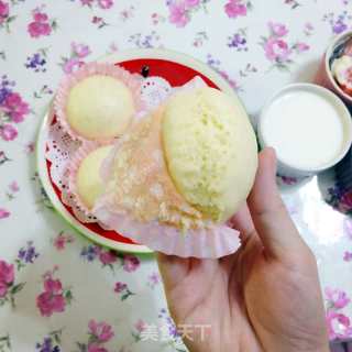 蒸鸡蛋小馒头蛋糕的做法步骤：14