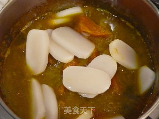 咖哩烩年糕  我♥年糕2的做法步骤：3