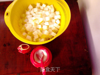 佐粥小菜__凉拌萝卜丁的做法步骤：3