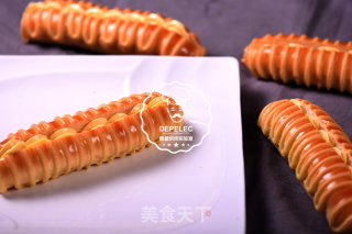 萌萌哒毛毛虫面包的做法步骤：6