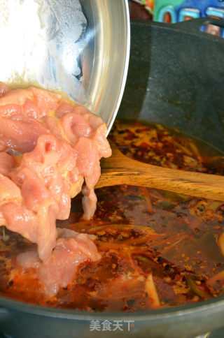 麻辣鲜香的水煮肉片的做法步骤：10