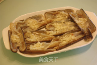 蚝油冬菇扒蛏子的做法步骤：3