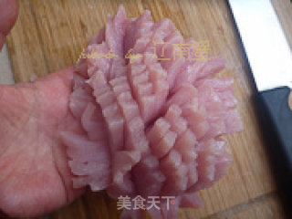 糖醋菊花里脊的做法步骤：4