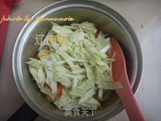 白菜炖豆腐的做法步骤：9