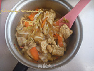 白菜炖豆腐的做法步骤：12