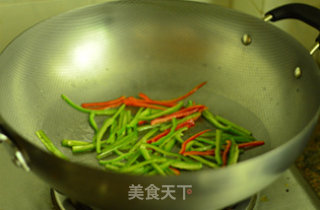 青椒肉丝的做法步骤：7