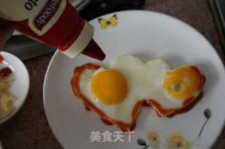 情人节献爱心—心连心爱心蛋的做法步骤：5
