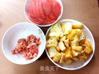 茄汁豆腐泡的做法步骤：2