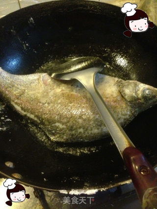 仙草阁私房菜（大鱼大肉）--腊月二十五（糖醋武昌鱼）的做法步骤：9