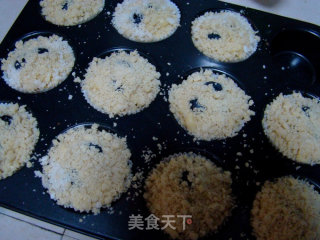 金宝顶蓝莓爆浆马芬蛋糕的做法步骤：11