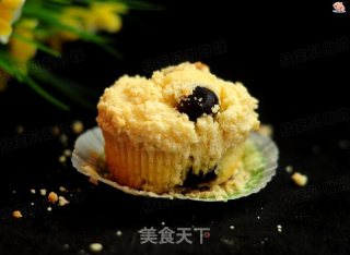 金宝顶蓝莓爆浆马芬蛋糕的做法步骤：16