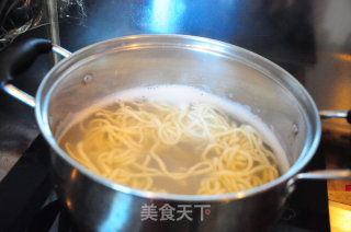 炸菜酱丝面的做法步骤：4