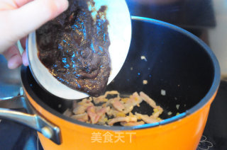 炸菜酱丝面的做法步骤：8