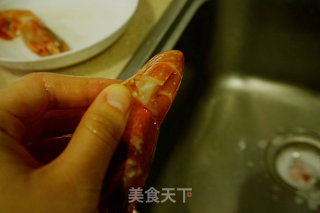 油爆深海美极虾的做法步骤：2