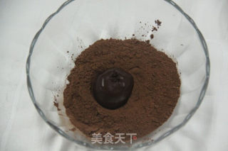 情人节礼物的分享——松露巧克力的做法步骤：8