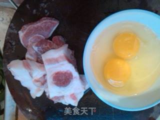 肉泥蒸蛋的做法步骤：2