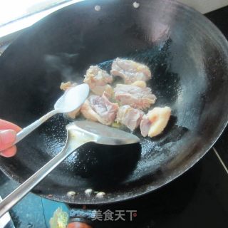 山药扣老鸭的做法步骤：6