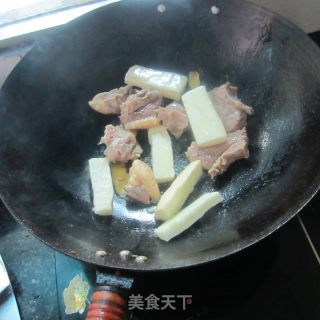 山药扣老鸭的做法步骤：9
