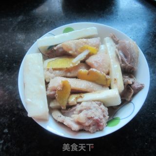山药扣老鸭的做法步骤：10