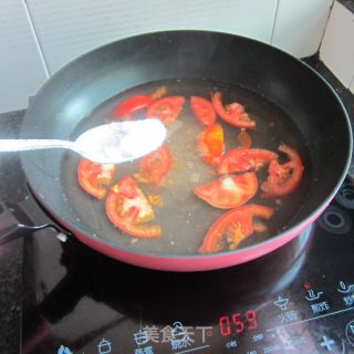 健康无油番茄面的做法步骤：4