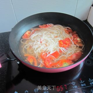 健康无油番茄面的做法步骤：10