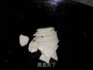清炒青笋山药的做法步骤：3