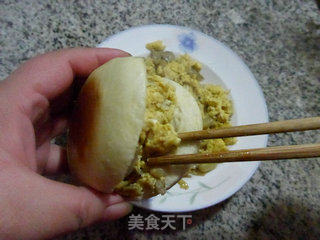 榨菜鸡蛋夹馍的做法步骤：9